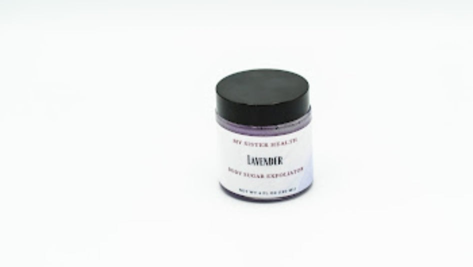 Lavender Body Exfoliator Scrub